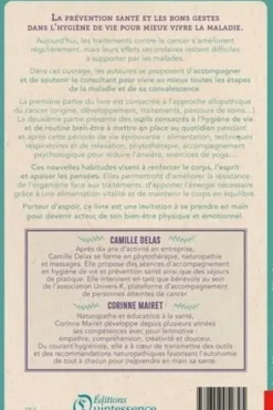 Accompagnement du corps et de l'esprit face au cancer. Préserver une qualité de vie avec la naturopathie, Camille Delas
