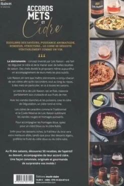 Accords mets et cidre. 50 recettes au fil des saisons, Audrey Doret