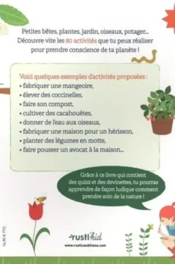 80 activités nature. Mes découvertes écolos pour protéger la planète !, Isabelle Nicolle