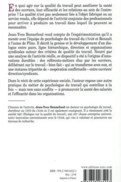 Agir sur la qualité du travail. L'expérience de Renault Flins, Jean-Yves Bonnefond