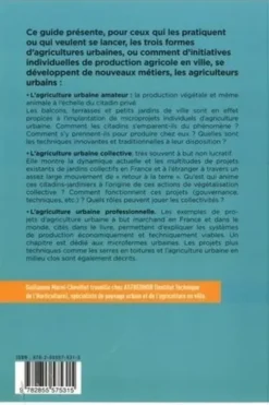 Agriculteurs urbains. Du balcon à la profession découverte des pionniers de la production agricole en ville, Guillaume Morel-Chevillet