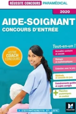 Aide-soignant. Concours d'entrée, Edition 2020, Jackie Pillard