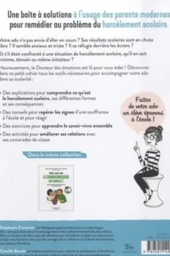 Aidez votre ado à se protéger du harcèlement scolaire. Conseils et outils pour prévenir les problèmes à l'école, Stéphanie Couturier