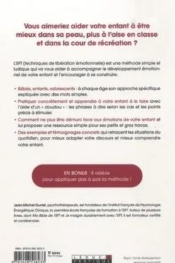 Aidez votre enfant à mieux vivre ses émotions avec l'EFT, Jean-Michel Gurret