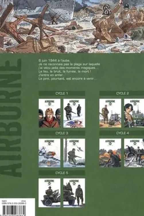 Airborne 44 : D-Day. Tome 3, Omaha Beach ; Tome 4, Destins croisés, Philippe Jarbinet