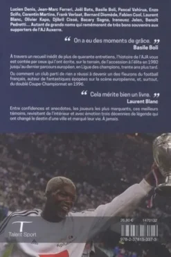AJ Auxerre. L'âge d'or raconté par ses légendes, Simon Bolle