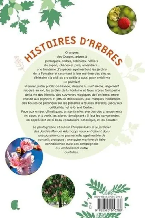 A la rencontre des arbres des jardins de la Fontaine, Philippe Ibars
