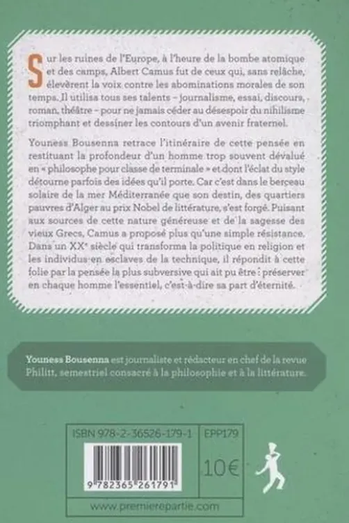 Albert Camus. L'éternité est ici, Youness Bousenna
