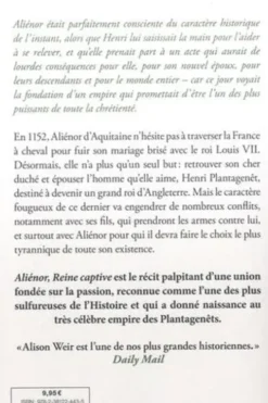 Aliénor, Reine captive, Alison Weir