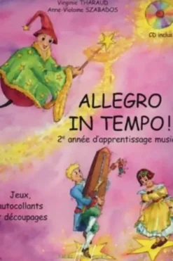 Allegro in tempo - 2è année d'apprentissage musical, Virginie Tharaud