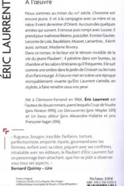 A l'oeuvre, Eric Laurrent
