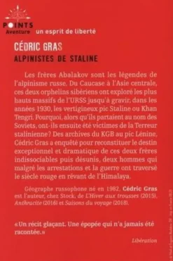 Alpinistes de Staline, Cédric Gras