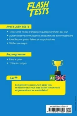 Anglais A2. Testez votre niveau !, Jean-Luc Bordron
