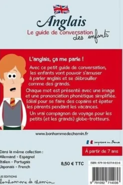 Anglais. Le guide de conversation des enfants, Stéphanie Bioret