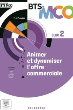 Animer et dynamiser l’offre commerciale Bloc 2 BTS MCO 1e et 2e années. Edition 2024, Farid Abdat