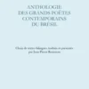 Anthologie des grands poètes contemporains du brésil. Ma vie est pareille à ce sable si clair..., Jean-Pierre Rousseau