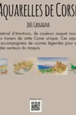 Aquarelles de Corse, Joël Gregogna