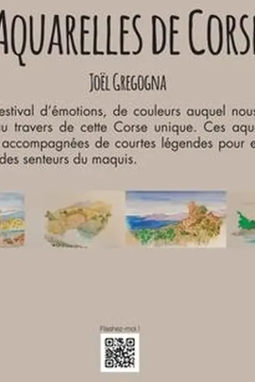 Aquarelles de Corse, Joël Gregogna