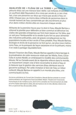A qui appartient l'eau ? Faire barrage à la privatisation d'une ressource vitale, Maude Barlow