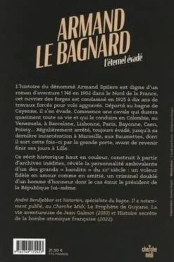 Armand le bagnard. L'éternel évadé, André Bendjebbar