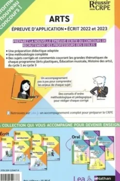 Arts. Ecrit, Edition 2022-2023, Hervé Thibon