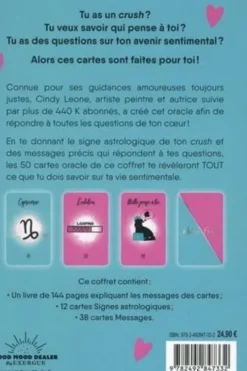 Astro Crush. 50 cartes divinatoires pour ton coeur, Cindy Leone