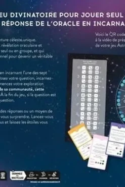 Astro Divination. Dévoilez votre avenir grâce à la magie des astres. Avec 1 plateau de jeu, 1 dé, 7 cartes Clé du Jeu, 30 cartes Nombres, 7 pions Planètes et 1 livret, Marc Neu