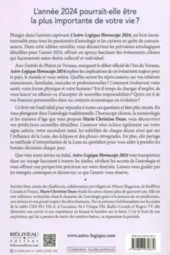 Astro-Logique Horoscope 2024. Astrologie traditionnelle, Horoscope chinois, Numérologie, Maison d'âge et plus encore..., Marie Christine Dean