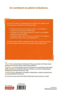 Atlas de l'Amérique latine. Polarisation politique et crises, 5e édition, Olivier Dabène