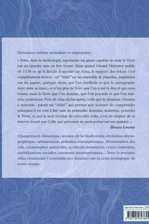 Atlas de l'anthropocène. 2e édition revue et augmentée, François Gemenne