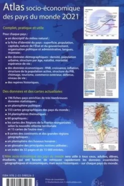 Atlas socio-économique des pays du monde. Edition 2021, Simon Parlier