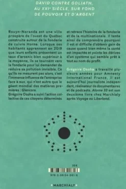 Atome 33. Histoire d'une lutte collective contre une pollution industrielle, Grégoire Osoha