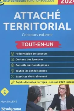 Attaché territorial Tout-en-un. Concours externe, Marc Dalens