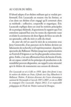 Au coeur du réel, Eric Lacascade