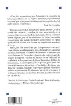 Auschwitz, ville tranquille, Primo Levi