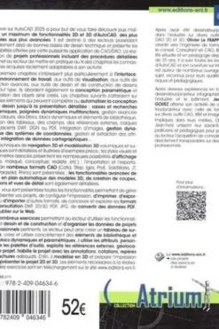 AutoCAD. Conception, dessin 2D et 3D, présentation. Tous les outils et fonctionnalités avancées autour de projets professionnels, Edition 2025, Olivier Le Frapper