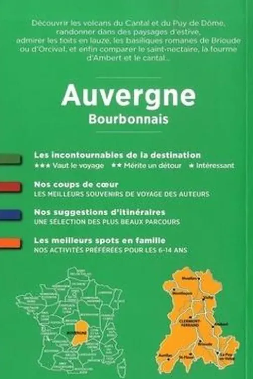 Auvergne. Bourbonnais, Edition 2021, Michelin