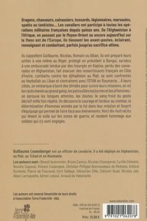 Aux avant-postes. De l'Afghanistan aux portes de l'Europe - Récits de la cavalerie blindée, Guillaume Leuenberger