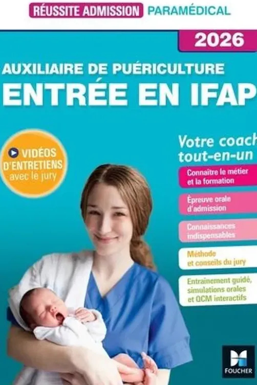Auxiliaire de puériculture - Entrée en IFAP. Edition 2026, Jackie Pillard