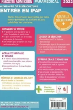 Auxiliaire de puériculture. Entrée en IFAP, Edition 2022, Jackie Pillard