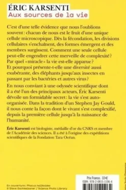 Aux sources de la vie. De la cellule à l’être humain, Eric Karsenti