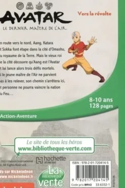 Avatar, le dernier maître de l'air Tome 3 : Vers la révolte, Elizabeth Barféty