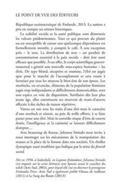 Avec joie et docilité, Johanna Sinisalo