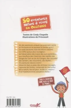 50 aventures nature à vivre en Occitanie, Cindy Chapelle