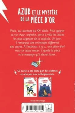 Azur et le mystère de la pièce d'or [ADAPTE AUX DYS, Clémentine Beauvais