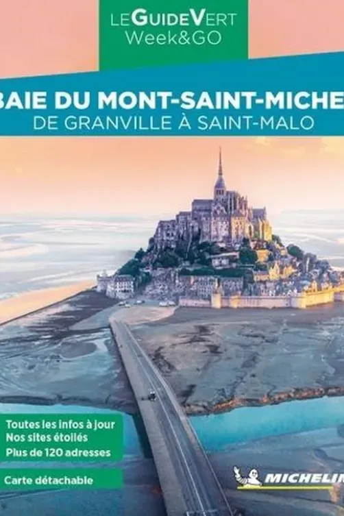 Baie du Mont-Saint-Michel. De Granville à Saint-Malo, Edition 2023, avec 1 Plan détachable, Michelin