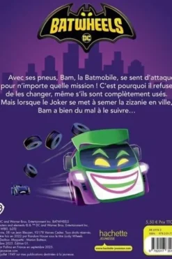 Batwheels : Les pneus porte-bonheur, Hachette Jeunesse