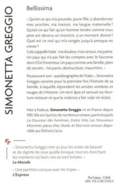 Bellissima, Simonetta Greggio