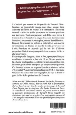 Bernard Pivot. Une biographie, Bernard Declerck