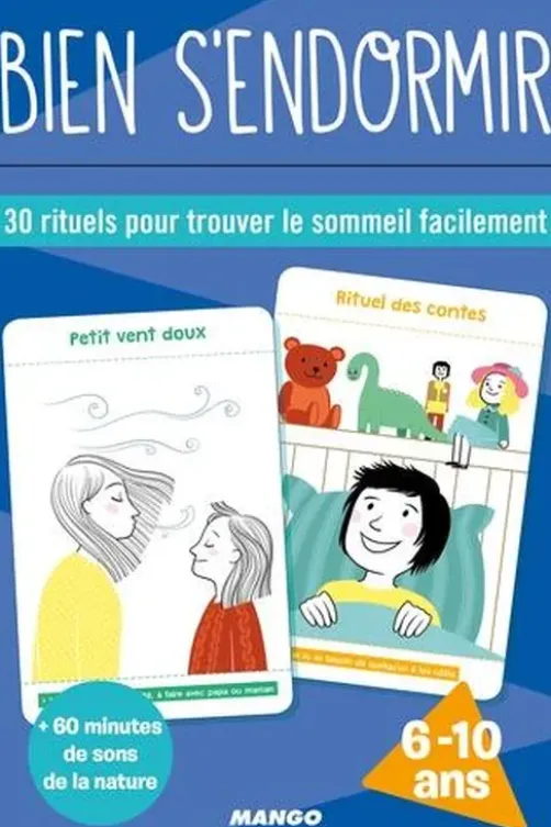 Bien s'endormir. 30 rituels pour trouver le sommeil facilement. Avec 30 cartes et 1 livret d'accompagnement pour les parents, Gilles Diederichs